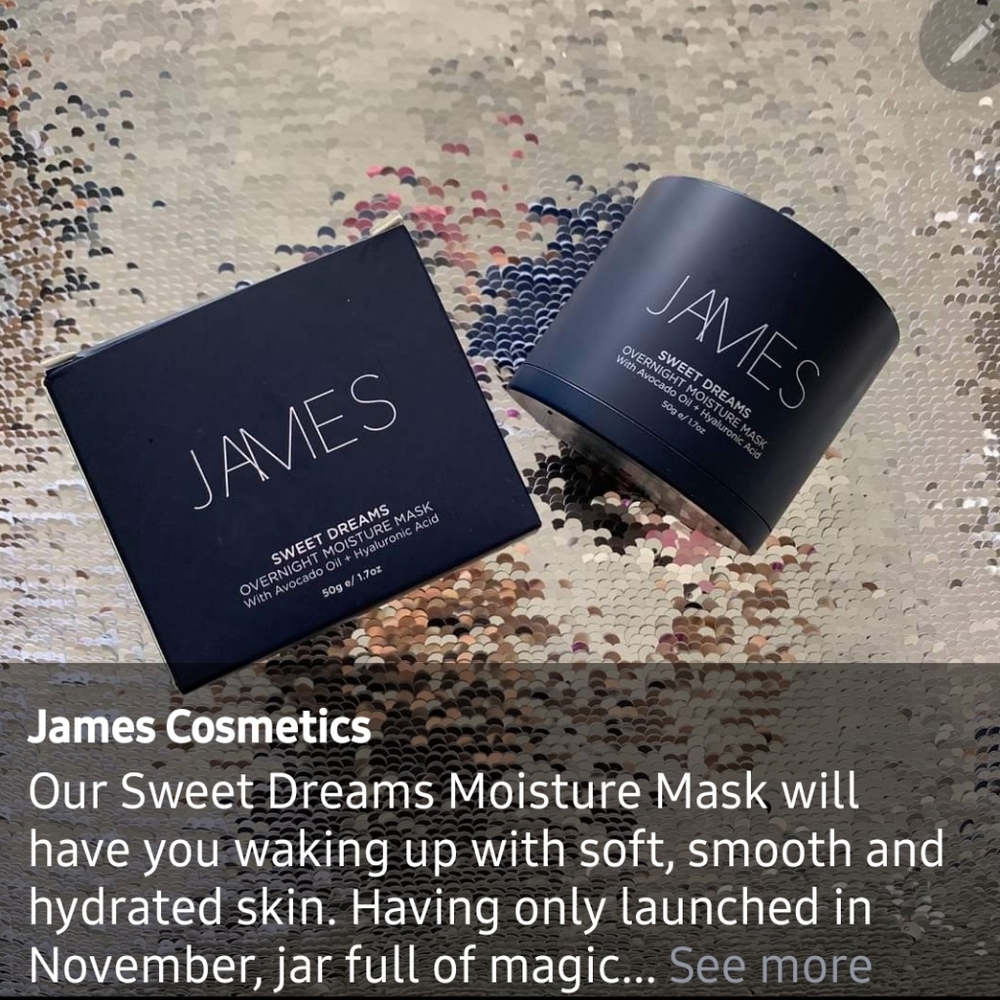 JAMES sweet dreams overnight mask New